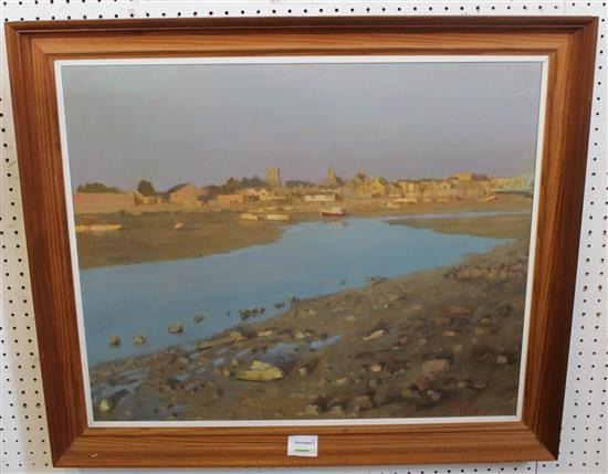 John Lingham, oil, Shoreham